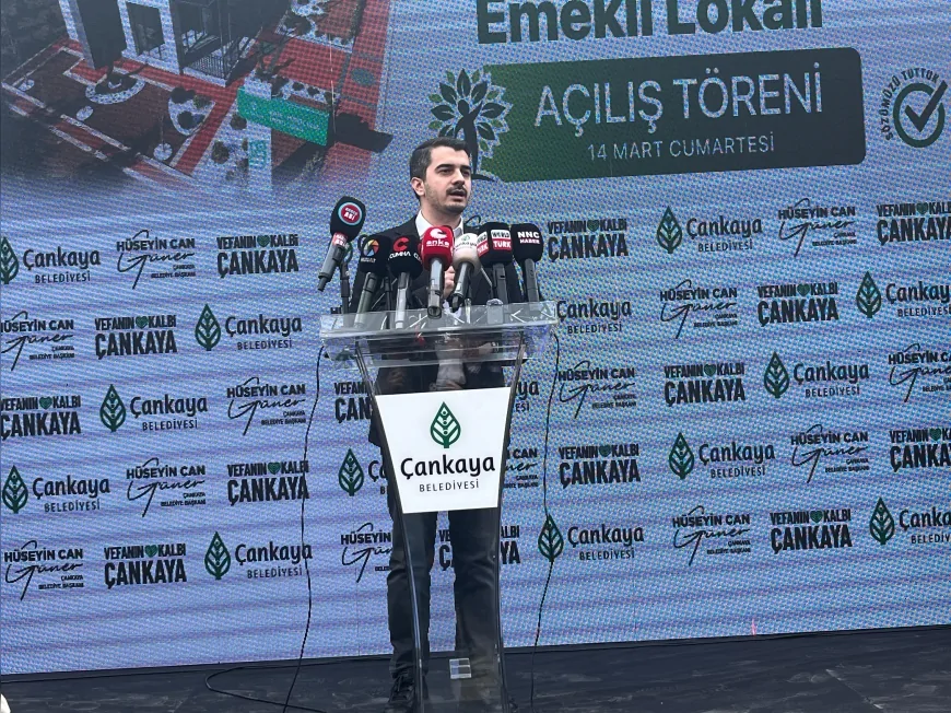 Çankaya Belediye Başkanı Hüseyin Can Güner: “Emekli lokalleri bir lütuf değil, en temel vatandaşlık hakkına verilen yanıttır”