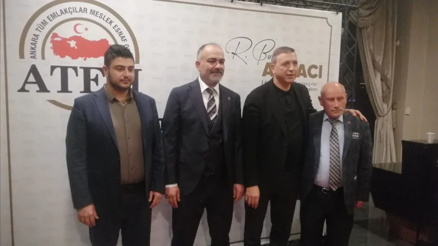 ANKARA TÜM EMLAKÇILAR MESLEK ODASI BAŞKANI BURAK ARPACI: “MESLEKTAŞLARIMIZIN HAKLARINI KORUMAK İÇİN MÜCADELEMİZ SÜRECEK”