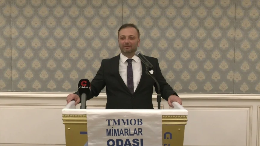 Mimarlar Odası Ankara Şube Başkanı İsmail Coşkun: “Mimarlar Odasının tek ideolojisi mimarlıktır”