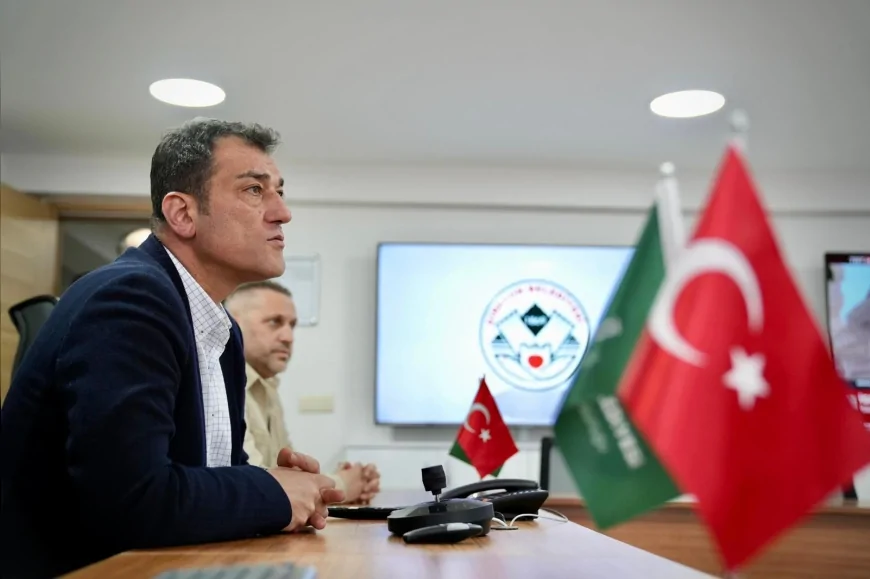 Giresun Belediye Başkanı Fuat Köse Afet İşleri ve Risk Yönetimi Müdürlüğü’nü Ziyaret Etti