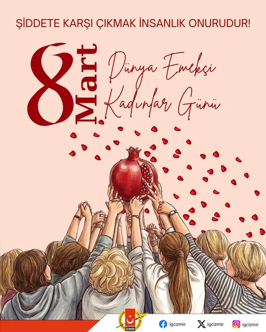 İzmir Gazeteciler Cemiyeti: “Şiddete Karşı Çıkmak İnsanlık Onurudur”