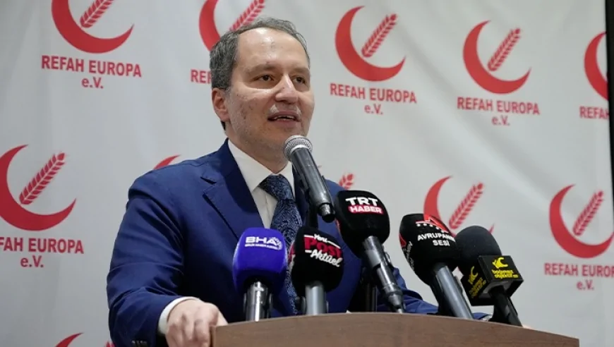 Yeniden Refah Partisi Genel Başkanı Dr. Fatih Erbakan Köln’de iftar programında konuştu: “Milli Görüş iktidarda olsaydı faize 800 milyar dolar gitmezdi”