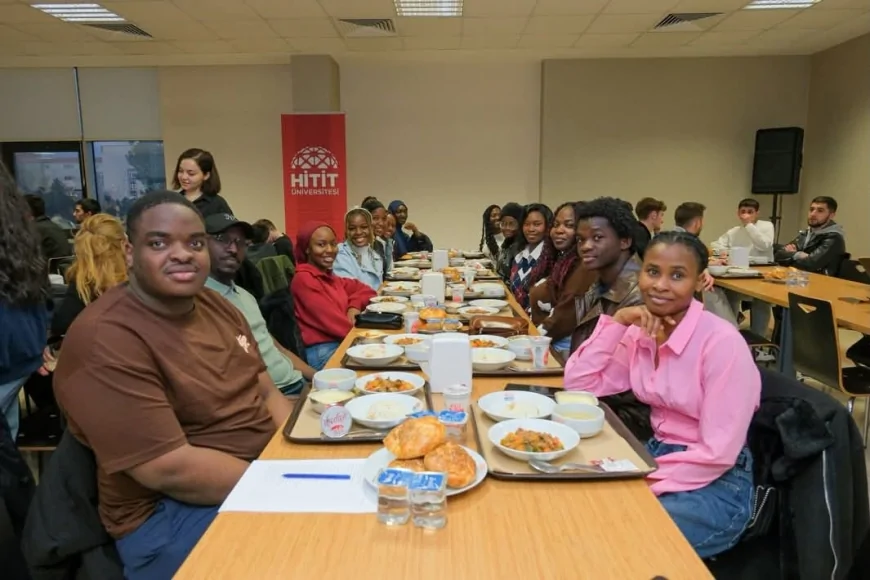 Hitit Üniversitesinde Uluslararası Öğrenciler İftar Sofrasında Buluştu, Farklı Coğrafyalar Aynı Masada Bir Araya Geldi