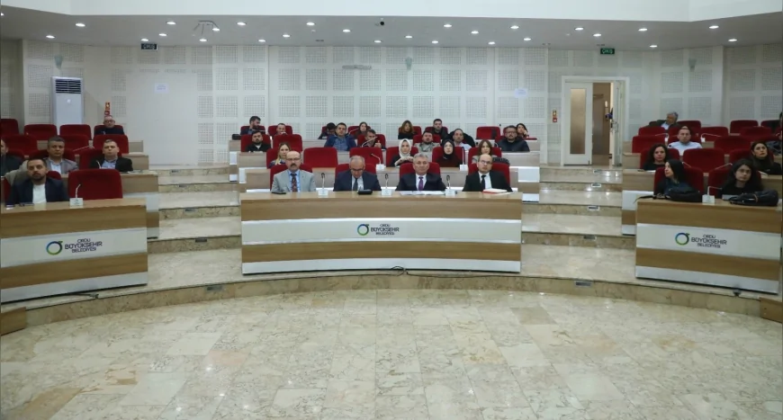 Ordu Büyükşehir Belediyesi iklim değişikliği eylem planı için paydaşlarla istişare toplantısı düzenledi