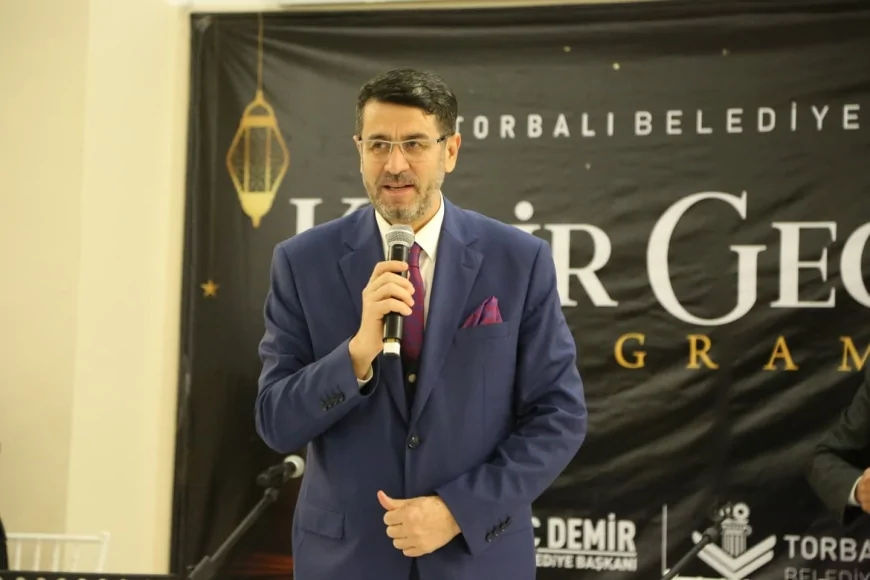 TORBALI BELEDİYE BAŞKANI ÖVÜNÇ DEMİR: “KADİR GECESİ’NİN MANEVİYATINI HEP BİRLİKTE YAŞADIK”