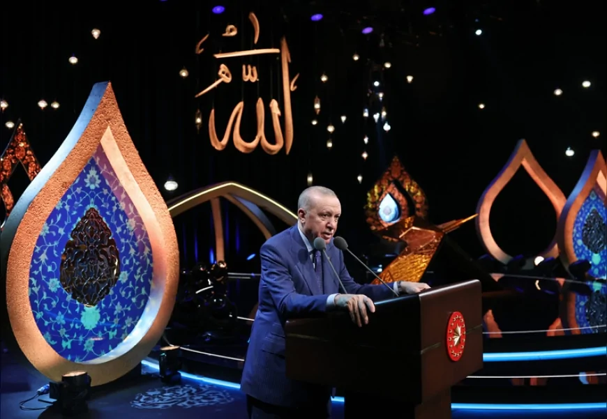 Cumhurbaşkanı Recep Tayyip Erdoğan: “Bölgemizin pek çok noktası savaşlar ve acılarla boğuşuyor”