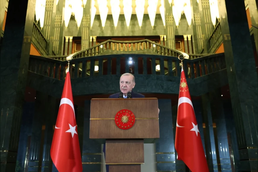 CUMHURBAŞKANI RECEP TAYYİP ERDOĞAN: “BÖLGEMİZDE İSRAİL’İN KOÇBAŞLIĞINI ÜSTLENDİĞİ YIKICI BİR SAVAŞ YAŞANIYOR”