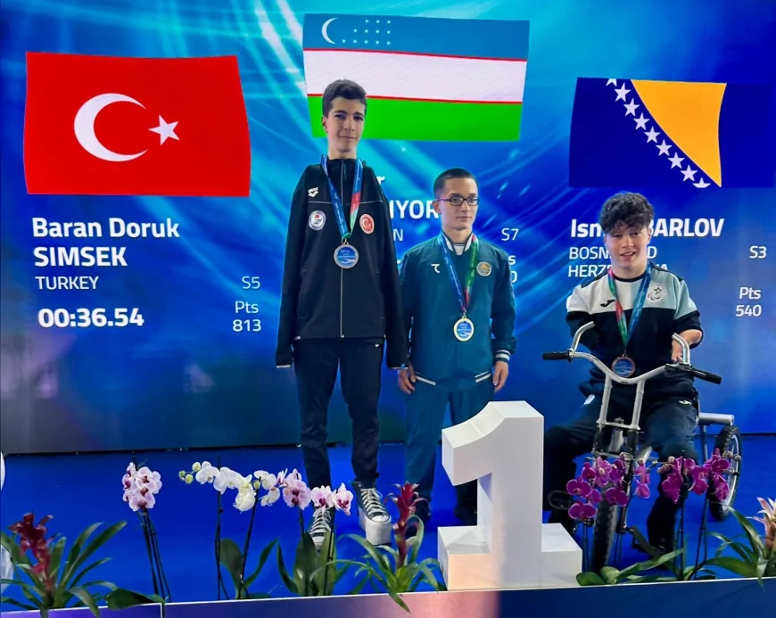 ESKİŞEHİR BÜYÜKŞEHİR SPOR KULÜBÜ SPORCUSU BARAN DORUK ŞİMŞEK İTALYA’DA ALTIN VE GÜMÜŞ MADALYA KAZANDI