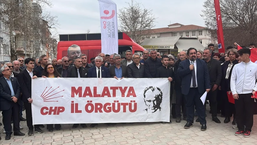 CHP Malatya İl Başkanı Barış Yıldız: “Durmayacağız, susmayacağız, bir an bile yorulmayacağız”