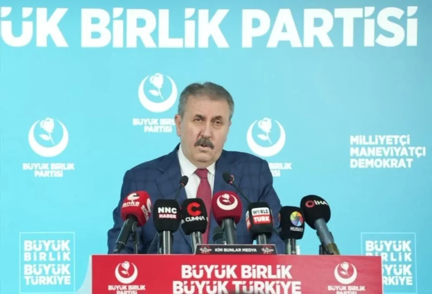 Büyük Birlik Partisi Genel Başkanı Mustafa Destici: “Kıbrıs Türkiye’nin kalbidir, pazarlık masası değildir”