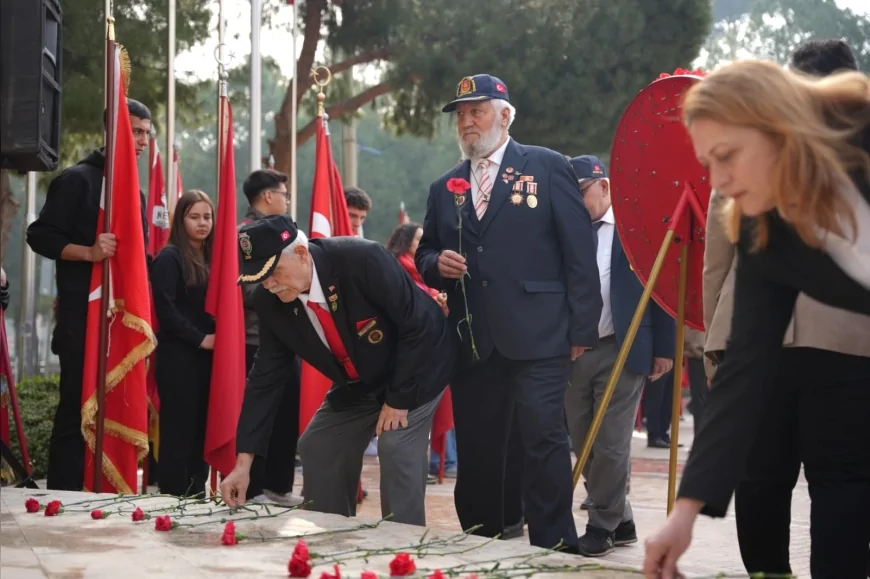 Torbalı’da Çanakkale Zaferi’nin 111. yılı çelenk töreniyle anıldı