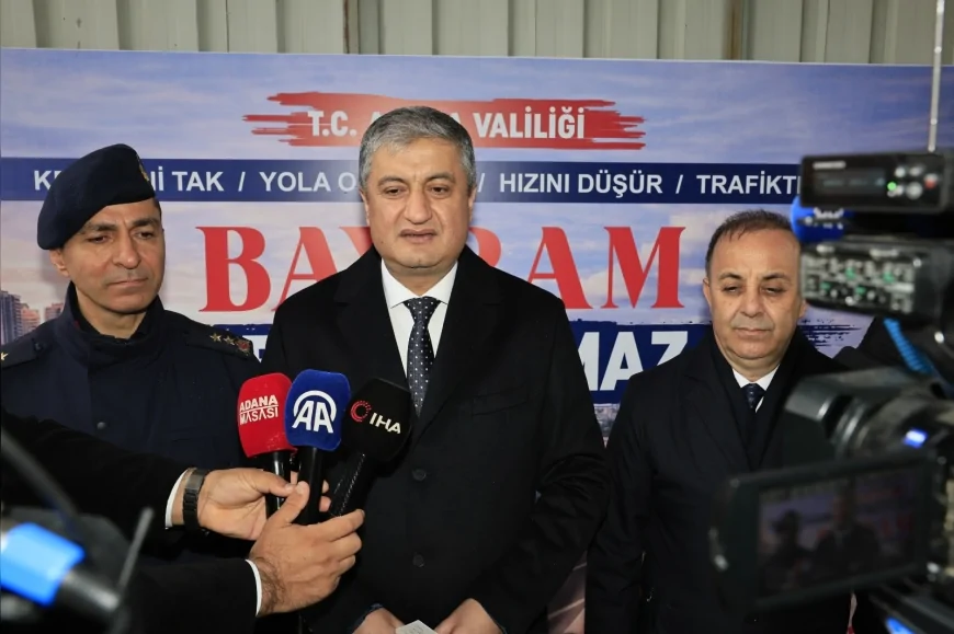 Adana Valisi Mustafa Yavuz: "2,3 milyon vatandaşımızın huzuru için 10 bin 660 personel sahada görev yapıyor"