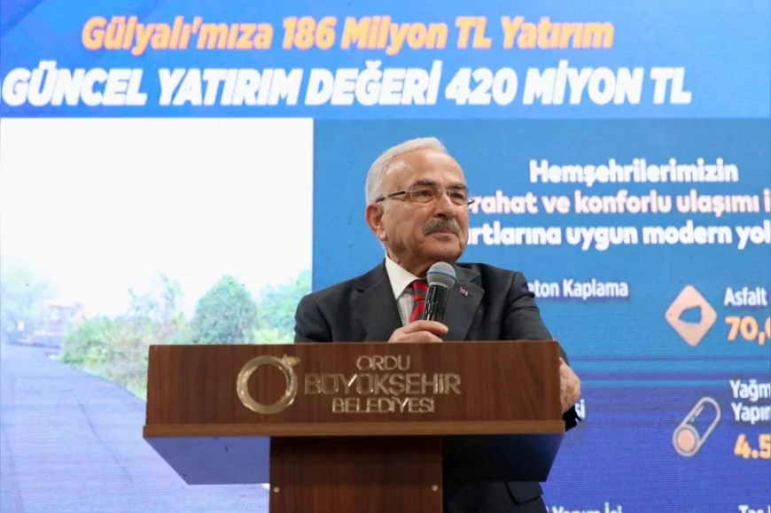 Ordu Büyükşehir Belediye Başkanı Dr. Mehmet Hilmi Güler: “Gülyalı’da yatırımları sürdürerek ortak kimlikle hareket edeceğiz”