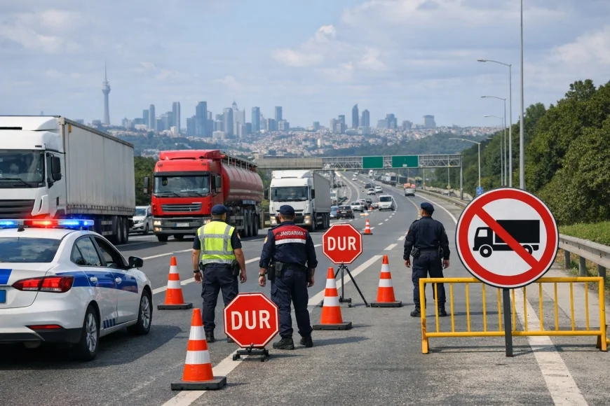 İçişleri Bakanlığı Ramazan Bayramı Öncesi Trafik Tedbirlerini Açıkladı İstanbul Yönüne Ağır Taşıt Kısıtlaması Getirildi