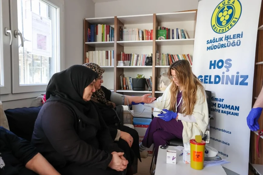 BUCA BELEDİYE BAŞKANI MİMAR GÖRKEM DUMAN: “SAĞLIK HİZMETİNİ VATANDAŞIMIZIN AYAĞINA GÖTÜRÜYORUZ”