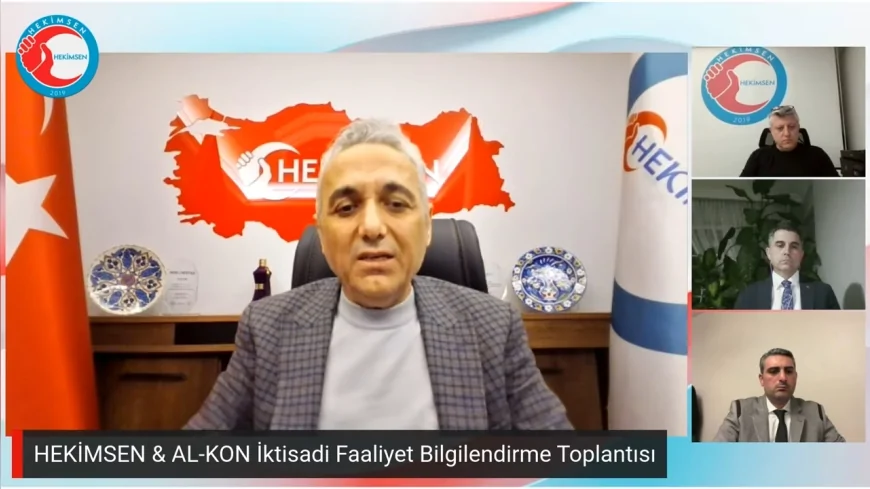 HEKİMSEN Genel Başkanı Uzm. Dr. Adil Kurban: “Birliğimizin gücüyle konuttan sanayiye çok büyük işler yapabiliriz”