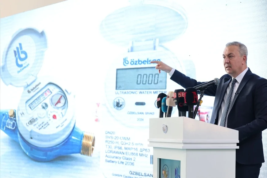 Sivas Belediyesi Yerli ve Milli Akıllı Su Sayaçlarıyla Altyapıda Dijital Dönüşüm Başlattı