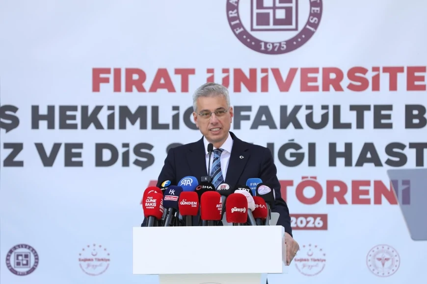 Sağlık Bakanı Prof. Dr. Kemal Memişoğlu: “183 diş ünitlik hastane Elâzığ ve çevresine hizmet verecek”
