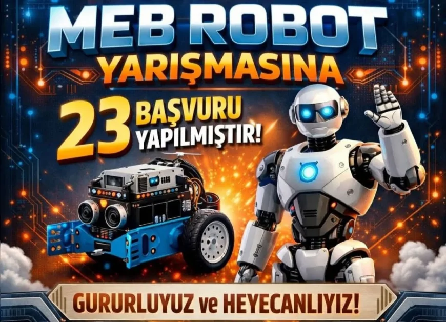 Çorum’dan MEB Robot Yarışması’na 23 Başvuruyla Güçlü Katılım