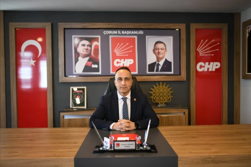 CHP Çorum İl Başkanı Av. Dinçer Solmaz: “İlçelerde danışma kurulu toplantılarıyla birlikte güçleneceğiz”