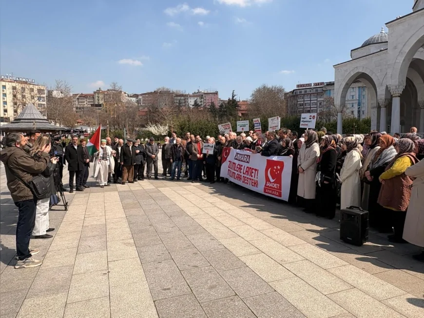 Saadet Partisi Teşkilatları 81 İlde Eş Zamanlı Açıklama Yaptı “Kınamak Yetmez Somut Adım Atılmalı”