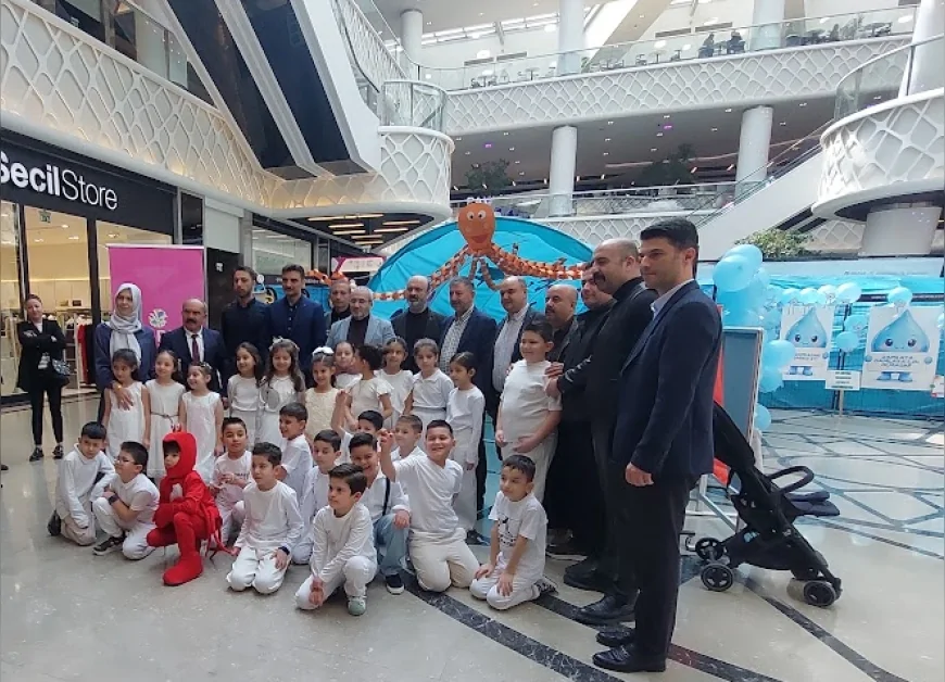 Çorum’da Dünya Su Günü Sergisi AHL Park AVM’de Öğrencilerin Katılımıyla Açıldı
