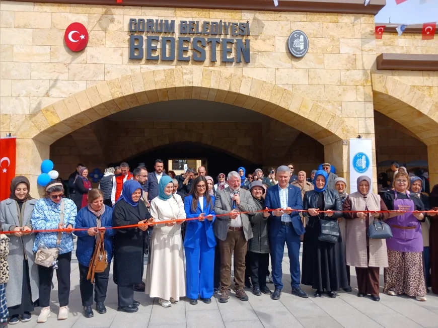 Çorum Belediye Başkanı Halil İbrahim Aşgın: “Kadın emeğini ekonomiye kazandırmaya devam ediyoruz”