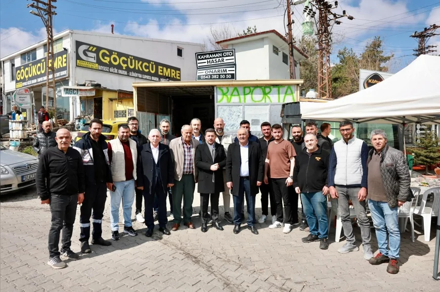 Nevşehir Belediye Başkanı Rasim Arı Yeni Sanayi Esnafıyla Kahvaltıda Buluştu