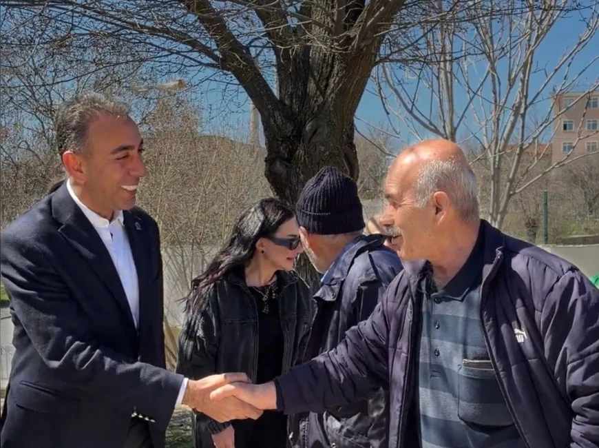 DOST Parti Genel Başkanı Rıdvan Eşin Harput’ta incelemelerde bulundu