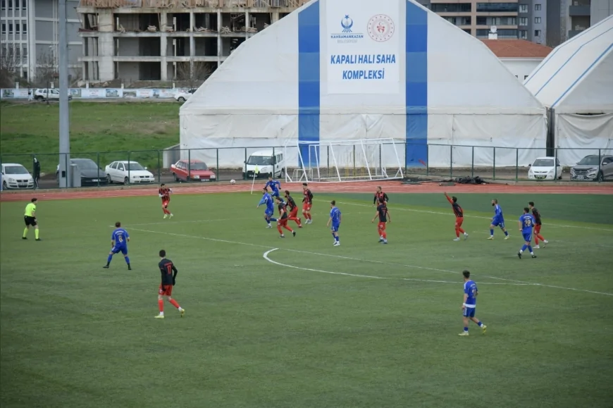 Kahramankazan Belediyespor evinde golsüz berabere kaldı liderliğini sürdürdü