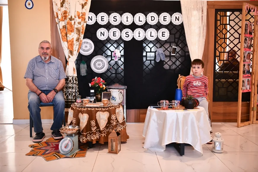 Tepebaşı Belediyesi’nde “Nesilden Nesile” etkinliğiyle minikler ve yaşlılar bir araya geldi