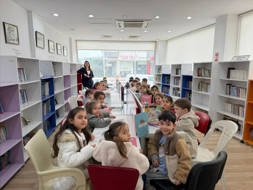 Yalova’da Kütüphaneler Haftası Etkinlikleriyle Öğrenciler Bilgi ve Kültürle Buluşuyor