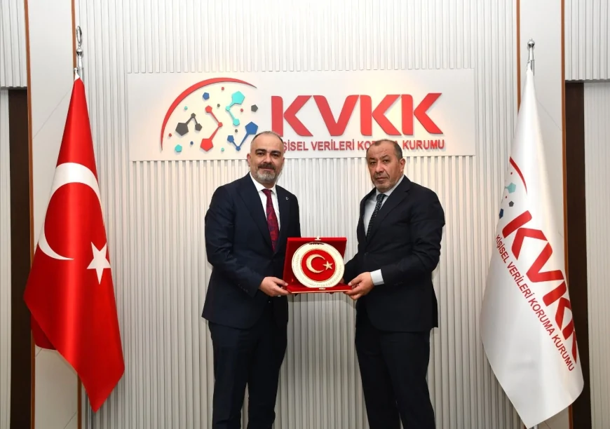 ATEM Başkanı Ramazan Burak Arpacı KVKK Başkanı Prof. Dr. Faruk Bilir ile sektörel sorunları görüştü