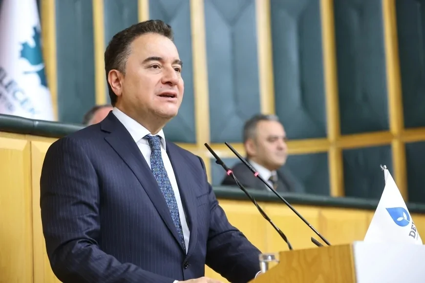 DEVA Partisi Genel Başkanı Ali Babacan: “Durmamız gereken taraf hukukun yanı, mazlumun yanı olmak zorunda”
