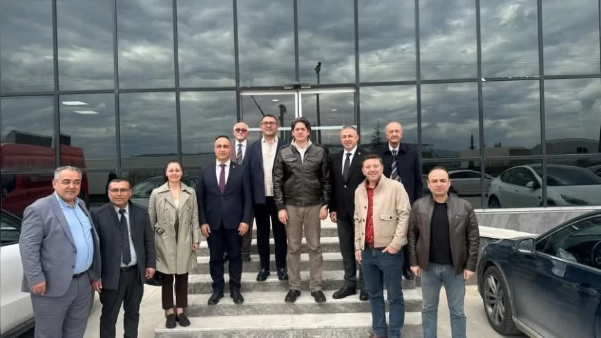 CHP Tarım ve Orman Gölge Bakanı Sencer Solakoğlu Çorum’da Dalgıçlar Çiftliği’ni ziyaret etti