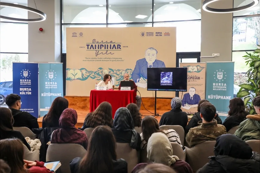 Bursa’da Ahmet Hamdi Tanpınar Eserleri Söyleşilerle Çok Yönlü Ele Alındı