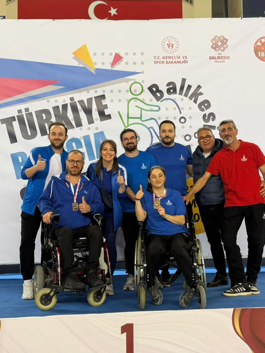 İzmir Büyükşehir Belediyesi Boccia Takımı Türkiye Şampiyonası’ndan iki bronz madalya ile döndü