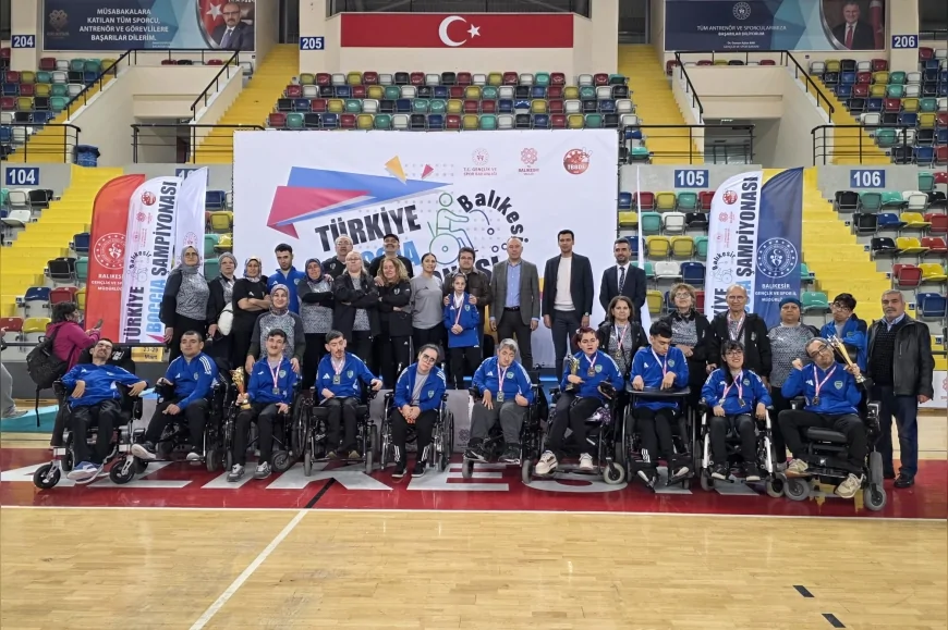 Gaziemir Belediyesi Boccia Takımı Türkiye Şampiyonası’nda çok sayıda dereceyle kürsüye damga vurdu!