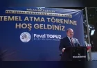 Milas Belediye Başkanı Fevzi Topuz: "Milas'ta hizmet üretme kapasitemizi büyütecek önemli bir adımı birlikte atıyoruz"
