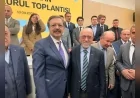 ELAZIĞ TİCARET BORSASI BAŞKANI MEHMET ALİ DUMANDAĞ GTİ GENEL KURULUNDA TOBB BAŞKANI RİFAT HİSARCIKLIOĞLU İLE BİR ARAYA GELDİ