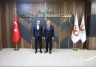 Kovancılar Kaymakamı Abdulhamid Uyar Elazığ TSO’yu ziyaret etti OSB projesi masaya yatırıldı