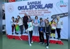 Samsun’daki şampiyonada Çorumlu özel sporculardan Türkiye dereceleri geldi