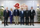 EFELER BELEDİYE BAŞKANI ANIL YETİŞKİN, CHP GENEL BAŞKAN YARDIMCISI YANKI BAĞCIOĞLU’NU AĞIRLADI