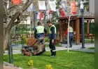 Etimesgut Belediyesi yaz öncesi park ve yeşil alanlarda bakım çalışmalarını hızlandırdı