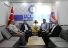 Memur-Sen Genel Başkan Yardımcısı Ali Yıldız Çorum’da Sağlık-Sen Başkanı Ahmet Saatçi’yi ziyaret etti