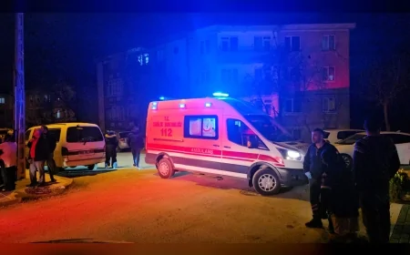 Çorum’da benzin bidonu alev aldı üç kişi yaralandı