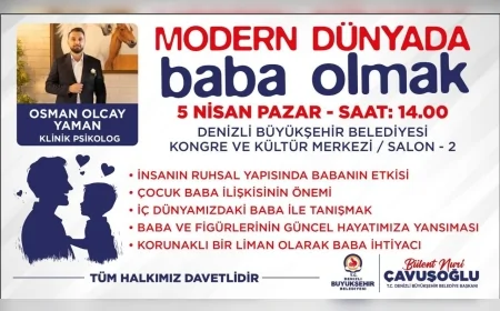 Denizli Büyükşehir Belediye Başkanı Bülent Nuri Çavuşoğlu: “Modern dünyada babalık rolünü yeniden tanımlıyoruz”