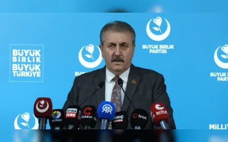 Büyük Birlik Partisi Genel Başkanı Mustafa Destici: “Ahlaksızlığa, fırsatçılığa ve küresel baskılara karşı milli duruş şart”