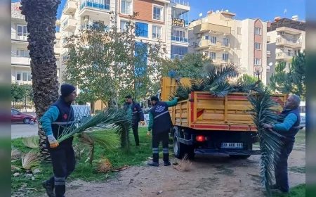 EFELER BELEDİYE BAŞKANI ANIL YETİŞKİN İLÇE GENELİNDE YEŞİL ALANLAR İÇİN SEFERBERLİK BAŞLATTI