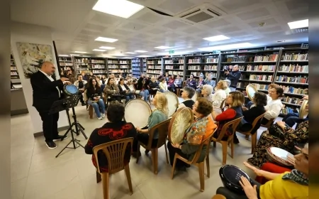 EFES SELÇUK’TA 62. KÜTÜPHANE HAFTASI ETKİNLİKLERİ MÜZİK VE SANATLA BAŞLADI